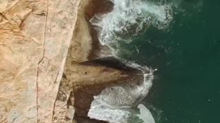 Cliff island aerial view #shorts​ #beautifuldestinations​ #travel​ @beautifuldestinations