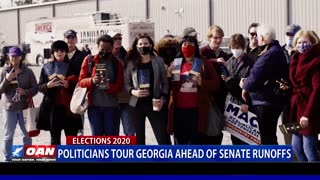 Politicians tour Ga. Ahead of Senate runoffs