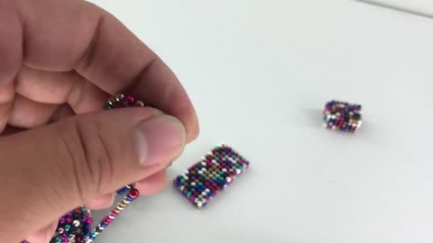 Playing with 11000 3mm Magnetic Balls Satisfaction 100%