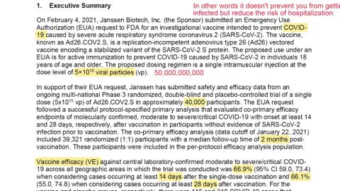 Jenssen (Johnson & Johnson) EUA Documents.