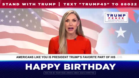 Lara Trump happy birthday