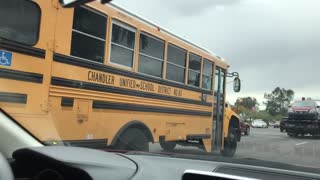 City of Chandler Blue Bird Vision school bus.