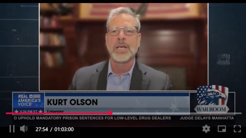Kurt Olson on Lindell SCOTUS Case, Warroom 3/15: Defendants Leaked the Doc so We Can Talk Details