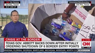 CNN reporter on migrants waiting to enter USA