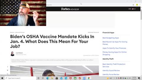 Biden's OSHA Vaccine Mandate Kicks in Jan, 4