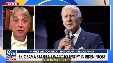 Ex-Obama Staffer: Joe Biden Is A Criminal... And There's More Obama Officials Involved