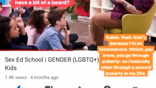 Trans Man Teaches ‘Sex-Ed School’ To Children