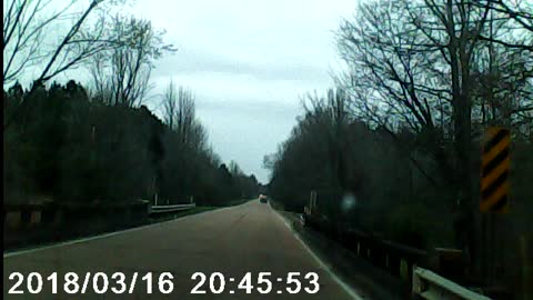 NEAR MISS WITH DEER