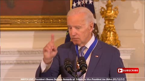 Joe Biden Telling it Like it is to Barack Obama!
