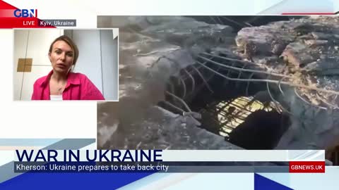 Ukrainian MP Lesia Vasylenko discusses her country's preparation to counter-attack Russian forces