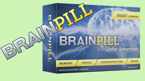 BrainPill Help People Keep Their Memory and Boost Intelligence!