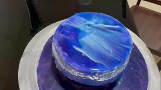 First Time I Did Glaze Mirror Cake