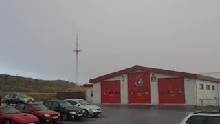 Lightning Hits Plane