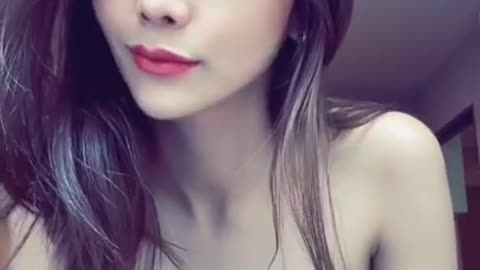 Hot beautiful girl dancing