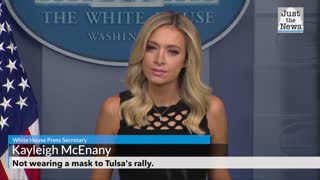Press Secretary says she won't be wearing a mask to Tulsa Rally