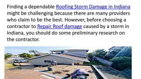 Roof Repairs Indianapolis