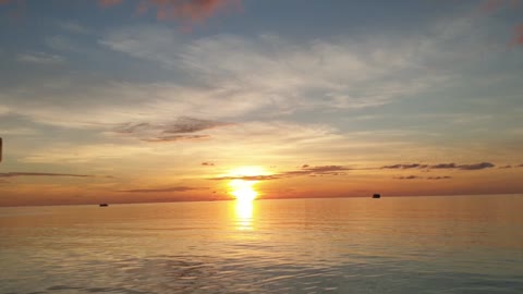 Beautiful Maldives Sunset - Kooddoo Island