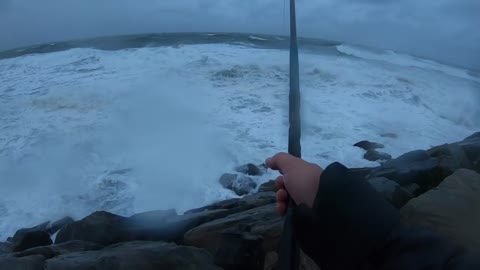 Montauk Surfcasting Nor’easter