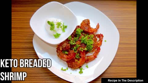 Keto Recipes - Breaded Shrimp