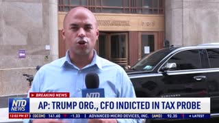 Trump Organization CFO Indicted in Tax Probe: AP