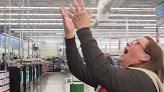 MOM LOSES IT IN WALMART!