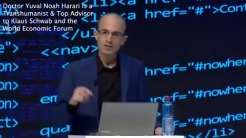 💥Dr. Harari of Scwab's WEF: Humans Are Now Hackable Animals