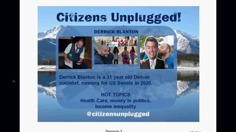 28 Nov 2017 Citizens Unplugged Radio Show - Derrick Blanton Interview