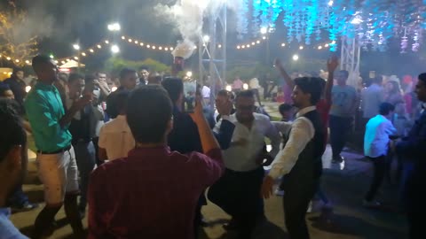 Special Celebration Of Groom In Indian Smooky Way