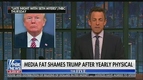 Compilation of media "fat-shaming" the president