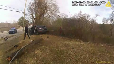 Atlanta police release video of officers pursuing shooting suspect who had 3 children in the vehicle
