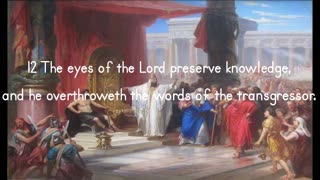 Eyes Of The Lord Versus Words Of Transgressors - Proverbs 22:12