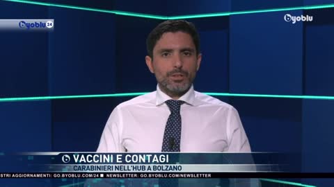 L’avvocato Holzeisen in un hub vaccinale di Bolzano fa redigere un verbale ai carabinieri