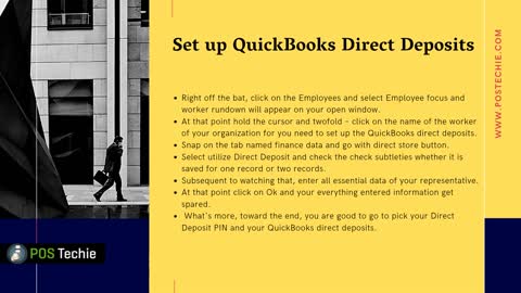 How to activate and use QuickBooks POS Direct Deposit?
