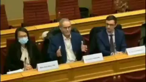 Le professeur Péronne prend la parole au parlement du Luxembourg ! 8min16 de pure vérité !