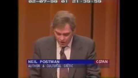 Neil Postman Technology And Society