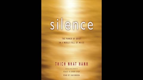 SILENCE by Thich Nhat Hanh Full Audiobook💥FREE Thich Nhat Hanh Audiobooks