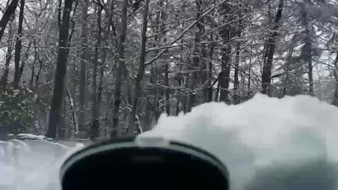 Back roads in Snow