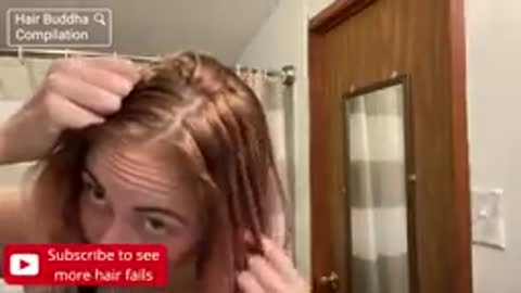 Funny hair faild#46 amazing