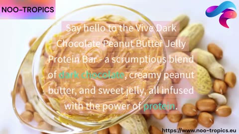 Indulge in Delicious Protein Bliss: Vive Dark Chocolate Peanut Butter Jelly Protein Bar