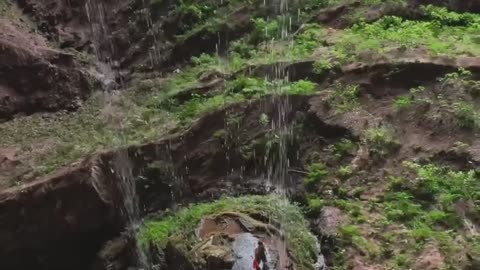 Bathing in Pygmy Cave