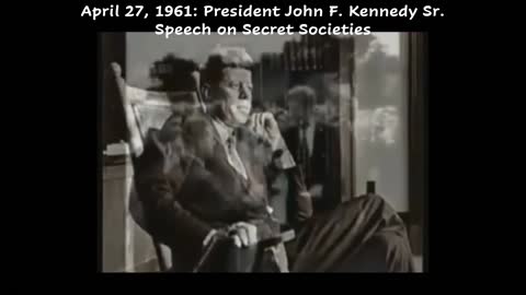 Presidents and the Press JFK Speech on Secret Societies