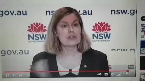 Australian public health chief admits they are in the New World Order
