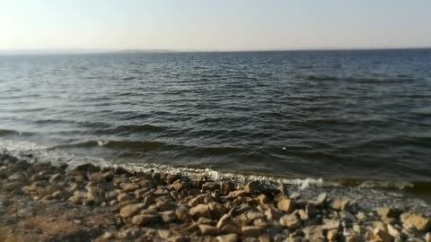 Adorable Beach View In Qarun lake Sunny Water