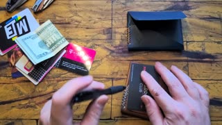 Open Sea Leather Gun Deck wallet