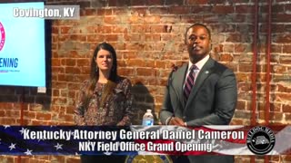 Kentucky AG Daniel Cameron NKY Office Opening And Comments On Vaccine Mandate