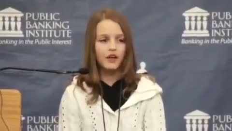 Young lady exposes the fractional reserve banking system