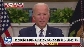 Biden says the success of the evacuation from Afghanistan depends on the Taliban