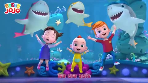 Baby Shark Dance Song More Nursery Rhymes & Kids Songs - Super JoJo and Family