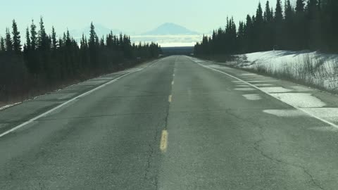 On my way to Glennallen, Alaska