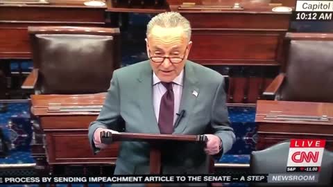 ***Oh, Behave!*** Chuck Schumer Said Trump Incited A Erection